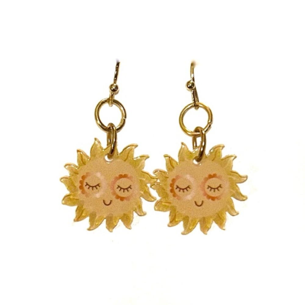 Sunshine Pendant Earrings
